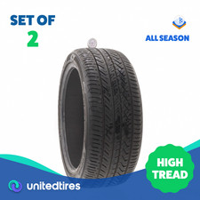Set Of 2 Used 25540r20 Yokohama Advan Sport Ev As E 101w - 1032