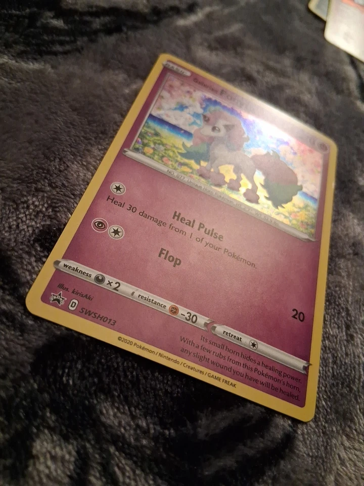 Galarian Ponyta SWSH013 SWSH: Sword & Shield Promo Cards Holo LP+ - Image 4 of 4