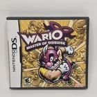 Wario: Master of Disguise (Nintendo DS) Lite w/Case, Manual & Inserts