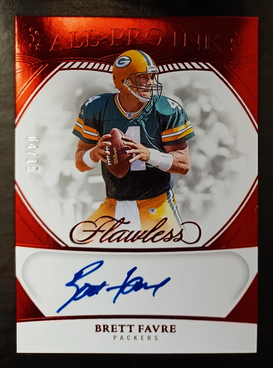 Brett Favre Football Serial Numbered Sports Trading Cards