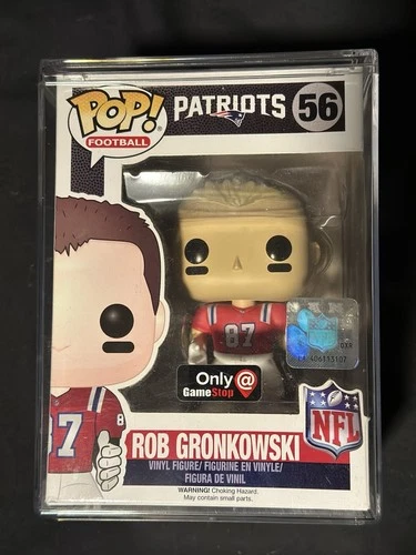 Funko Pop! NFL New England Patriots - Rob Gronkowski #56 GameStop w/ Protector