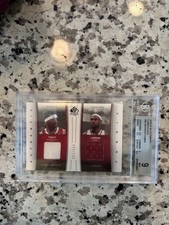 2006-07 SP Authentic - Authentic Fabric Dual LeBron James, Tracy McGrady  5/100 