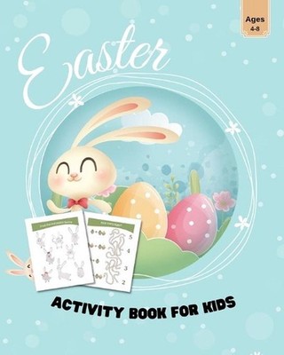 Easter Activity Book for Kids Ages 4-8: Easter Workbook Game for Learning Word S