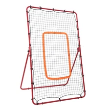 Baseball Rebounder Net 3.6x6FT Volleyball Pitchback 4 Adjustable Angles US STOCK