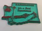Vintage Magnetic Collectibles Washington It's A Real Experience Rubber Magnet  — photo 3