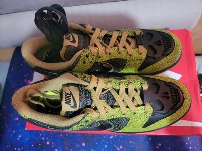 Nike Dunk Low Retro QS HV6103-300 Halloween Skull Limited Edition
