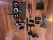 1935 Chevy Master Dash INSTRUMENT GAUGE CLUSTER w BEZEL HOUSING Original GM car