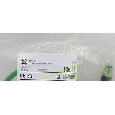 1PCS NEW IFM   EVC924 Ethernet connection cable 0.5 Meter *vy