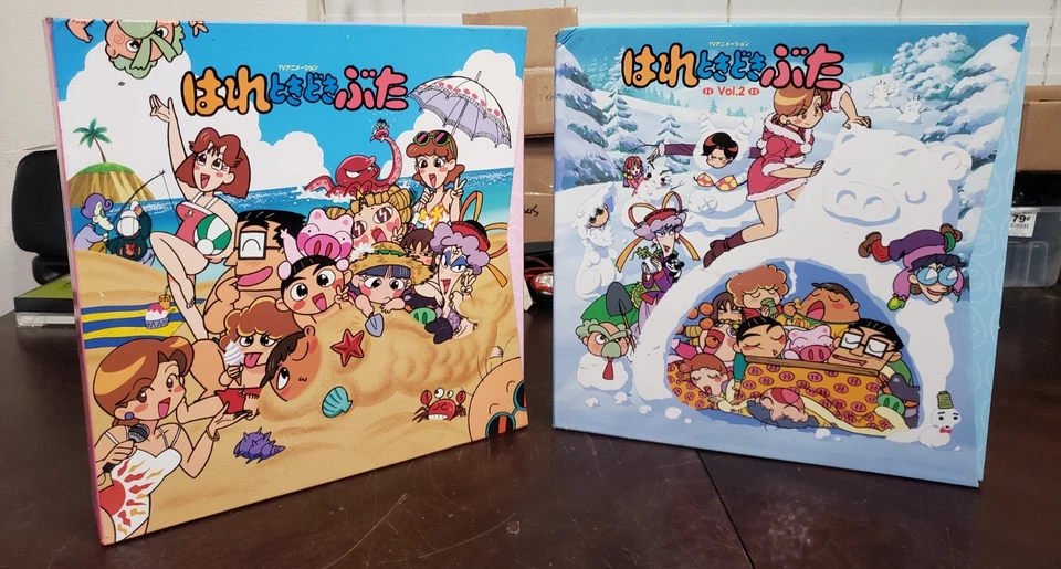 Laserdisc Box Sets Tokyo Pig / Fair, then Partly Pig 8 Discs 20 Animation Cells - Image 2 of 4