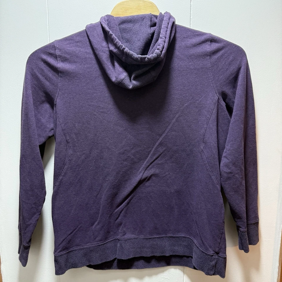 LL Bean Pullover Sudadera con Capucha Agujero para el Pulgar Para Mujer Talla XL Púrpura Regular Foto 4 de 4