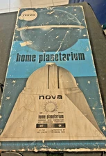 Vintage Nova Home Planetarium Working w/ Original Box Star Projector