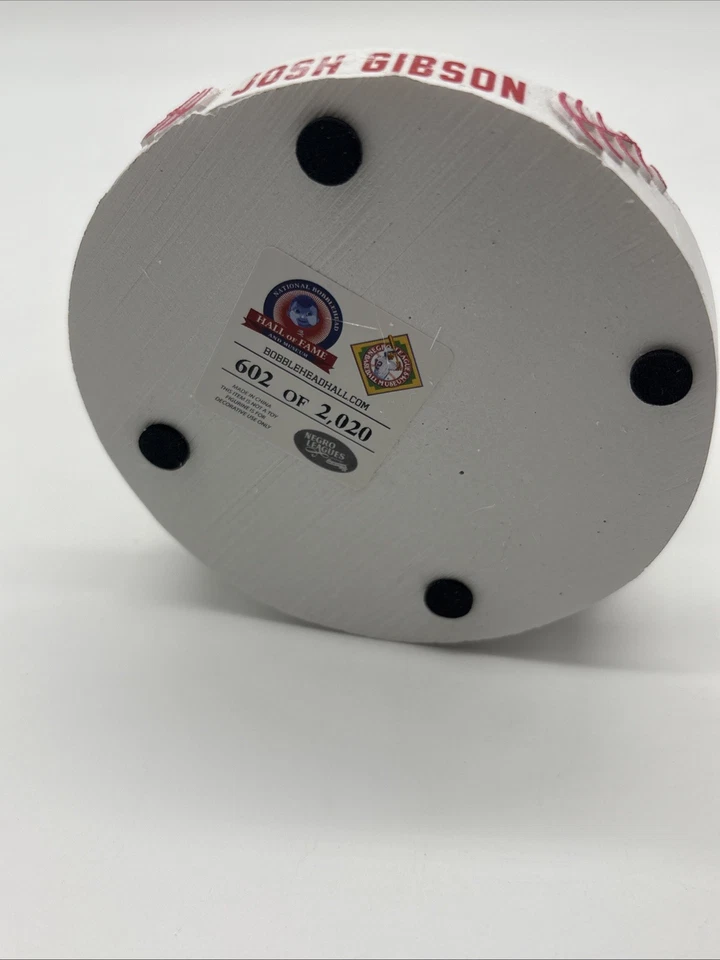 Josh Gibson Negro Leagues Centennial Team Limited Ed Bobblehead #ed 602/2020 - Image 4 of 4