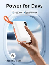 Power Bank,Travel Essential Battery Bank,Portable Charger for iPhone&Android