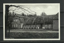 Westre Waldkrug, Restaurant, Leck, North Frisia, c.1930, Map is 