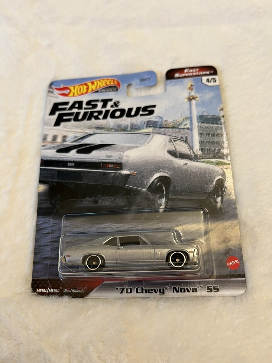 HOT WHEELS FAST＆FURIOUS ❜70 Amazon.com: Hot Wheels '70 Chevrolet Nova SS, Fast & Furious