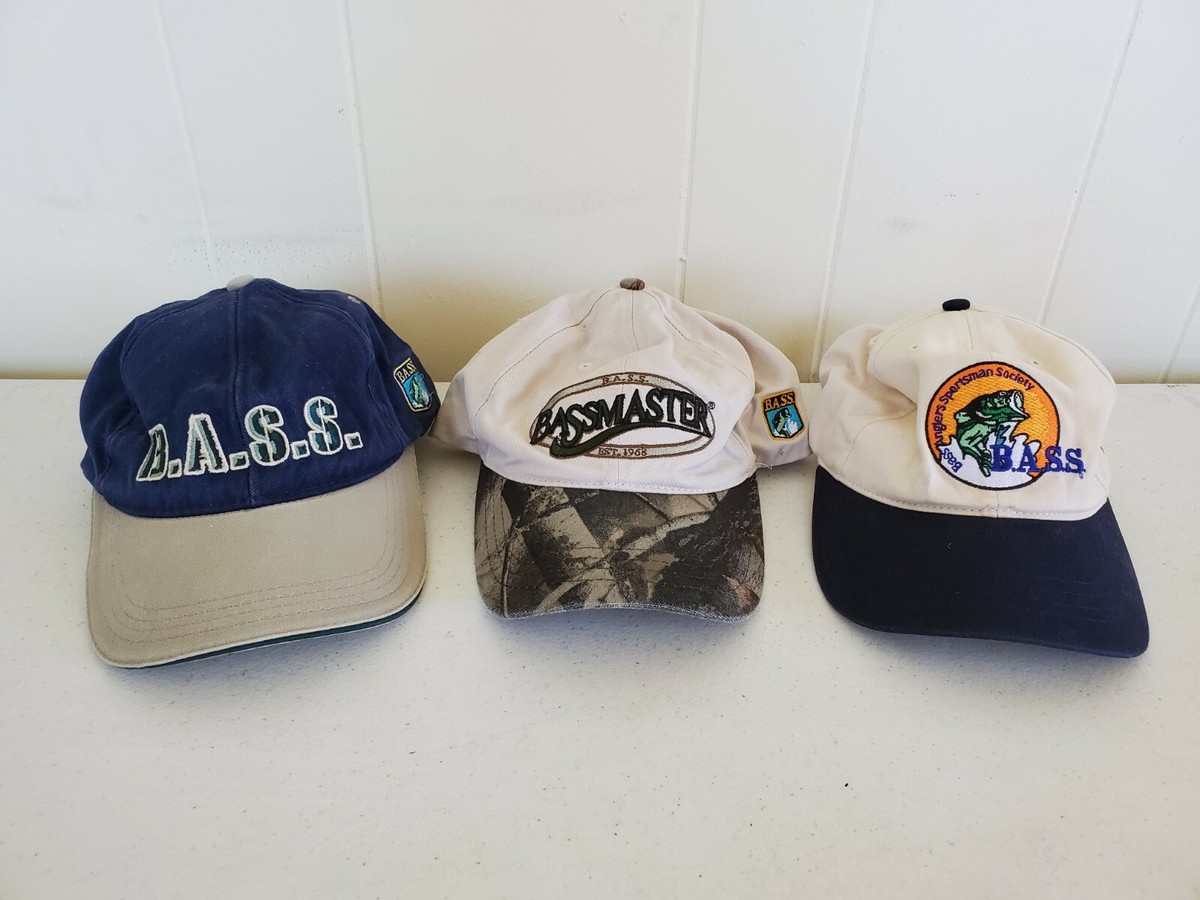 B.A.S.S. Bass Anglers Sportsman Society Adjustable Strapback B.A.S.S. Bass Anglers Sportsman Society Adjustable Strapback