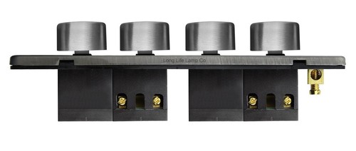 MegaSocket Sin Tornillos Delgado Placa Plana Enchufe de Luz e Interruptores Cromo Cepillado Gama - Imagen 65 de 111