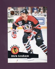 1991 Pro Set Dirk Graham #570 - Chicago Blackhawks