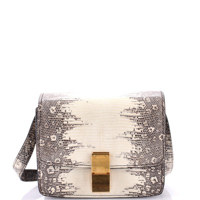 Celine Classic Box Bag Lizard Small