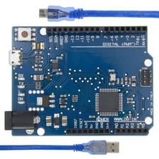 ATmega32U4 Development Board Micro USB Compatible with Arduino + Cable
