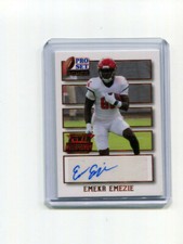 2021 Leaf Pro Set Power Prospects Autographs Emeka Emezie ARC Rookie Auto