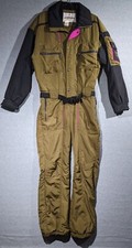 VTG Obermeyer Ski Suit Thinsulate High Country Snow Bib Olive 90s or Y2K Mens M