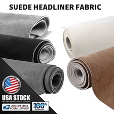 Black/Brown/Grey/Beige Headliner Suede Fabric...