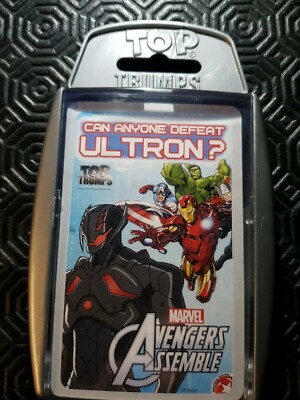Top Trumps - Marvel Avengers Kartenspiel zusammenbauen mit Hülle Spezial Sammler 