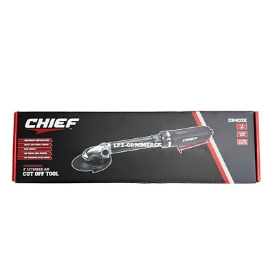Chief Air 4 In. Professional High Speed Extended Reach Air Cut-Off Tool #64278