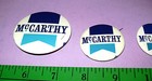 McCarthy Political Button Lot of 4 — photo 2
