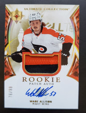 2021-22 UD Ultimate Collection Wade Allison Rookie 2 Color Patch Auto 76/99 #116