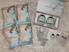 ZOMEE FIT WEARABLE HANDS FREE BREAST PUMP-opened Box-new milk Storage Bags