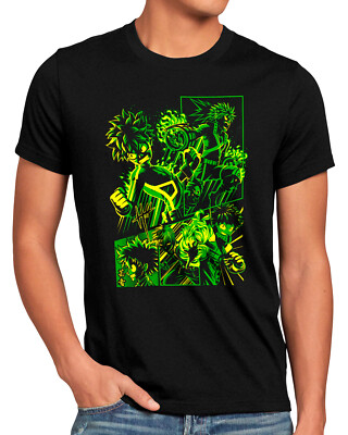 Hero Team Herren T-Shirt superhero japan academia manga