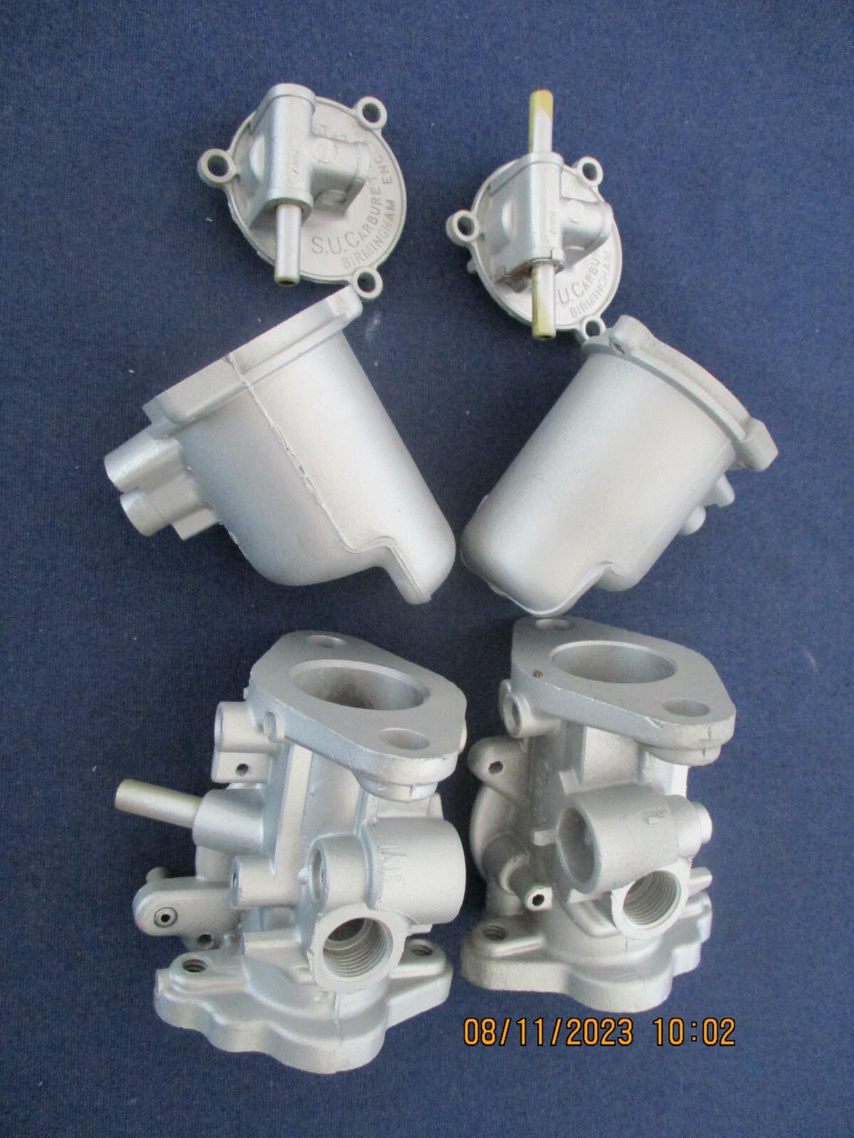 TRIUMPH SPITFIRE MK 4 SU CARB BODIES & FLOAT CHAMBERS LATE eBay