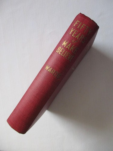 Fifty Years of Make Believe Frederick Warde 1920 Hardcover Theater History - Picture 4 of 10