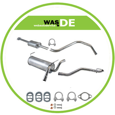 Auspuffanlage für OPEL Astra J 1.4 101PS Caravan 2010- Auspuff, Endrohr