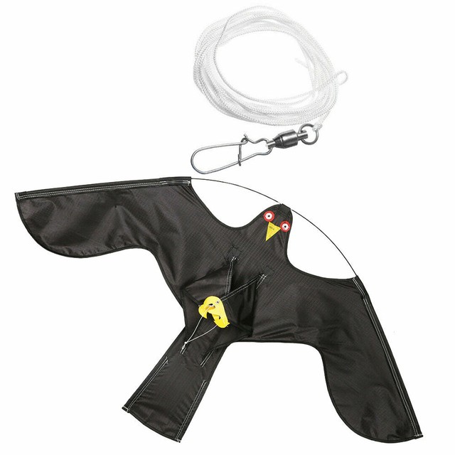 emulación aves voladoras repelente señuelo insecto control plagas para