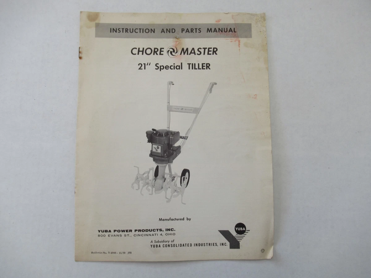Garden Master Tiller Manual Fasci Garden