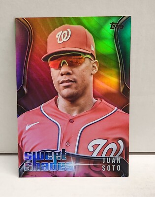 JUAN SOTO 2022 Topps Sweet Shades GOLD ~ #'d /75 ~ NATIONALS