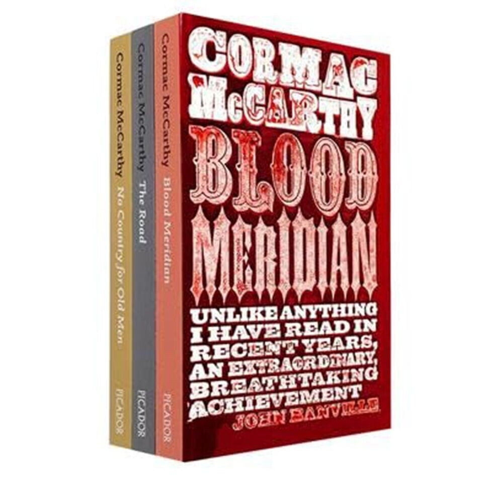 Cormac McCarthy Collection 3 Books Set No Country for Old Men, Blood Meridian - Image 3