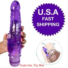 Rabbit-Vibrator-G-spot-Dildo-Vibe-Waterproof-Massager-Sex-Toys for Women-Female