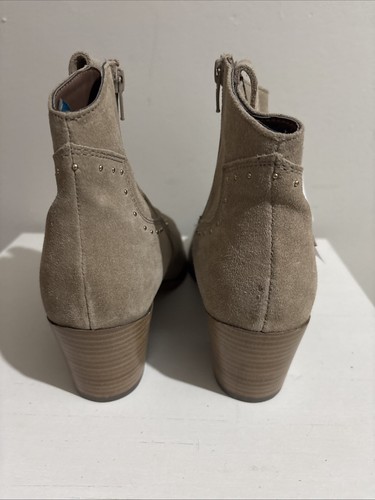 Dune Western cowboy boots Real Suede Size 8 Bohemian Festival - 第 7/8 張圖片