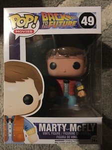 Funko Pop! Movies: Back to the Future - Marty McFly #49 Vinyl Figure | eBay