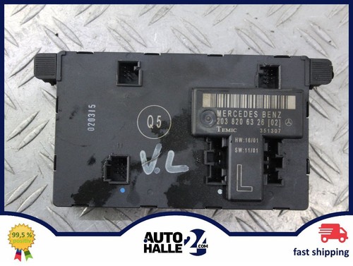 97005 Türsteuergerät Tür Vorne Links A2038206326 Mercedes-benz C 180 Kompressor