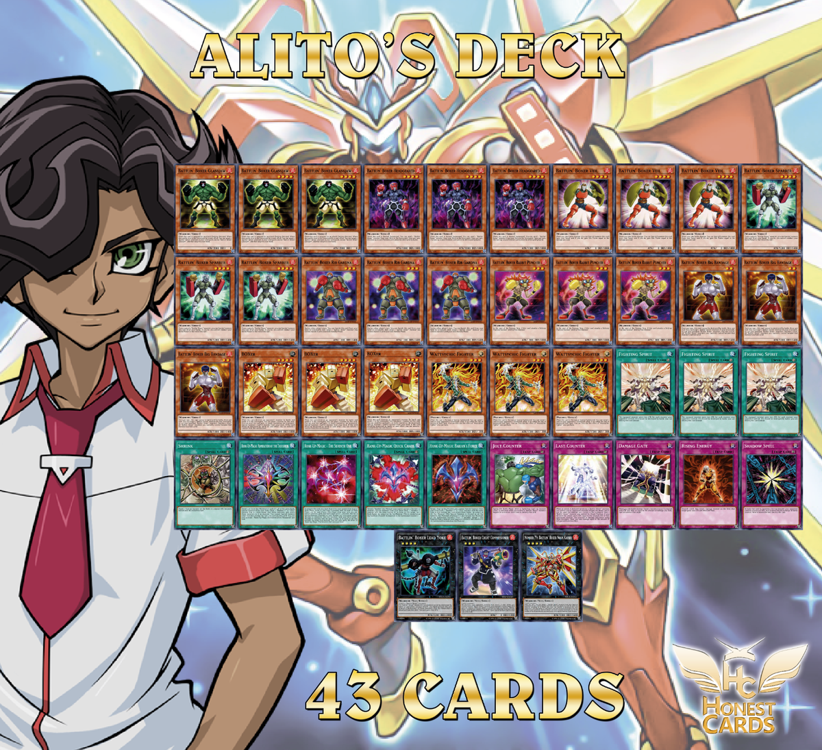 ZeXal! Complete Alito Deck! Battlin' Boxer Nova Kaiser + Comet Ce *Hot* + Bonus! | eBay ZeXal! Complete Alito Deck! Battlin' Boxer Nova Kaiser + Comet Ce *Hot* + Bonus! | eBay