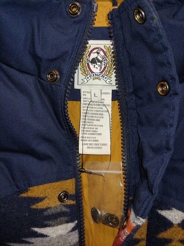 Cinch Men's Aztec South Western Water Resistant Vest Cowboy Rodeo Full Zip L NWT - Picture 7 of 9
