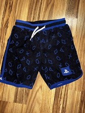 PlayStation Gaming Kids Swim Trunks UPF-50 Bathing Suit Boy s Size 4/5