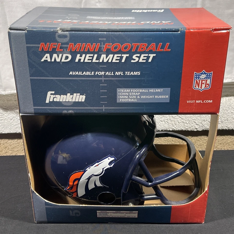 МИНИ-ФУТБОЛ BRONCO NFL. И шлем комплект Франклин - Изображение 3 из 4