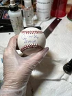 Denny McLain Signed Baseball W/COA Detroit Tigers 68 MVP