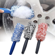 Spazzola Cerchi Auto,3 PCS Microfibra Spazzola Ruote, Spazzola Pulisci Cerchioni